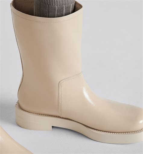 dior carlo boot|Dior Carlo Boot Cream Crinkled Calfskin.